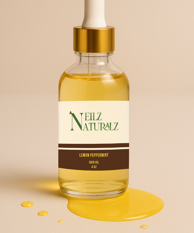 Lemon Peppermint- Hair growth oil